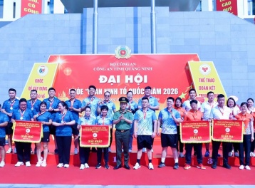 Khai mạc Đại hội “Khỏe vì an ninh Tổ quốc” Công an tỉnh Quảng Ninh năm 2026