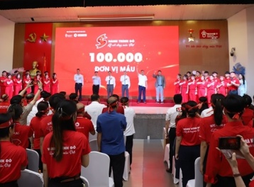 Hành trình Đỏ 2025 kỳ vọng tiếp nhận 100.000 đơn vị máu