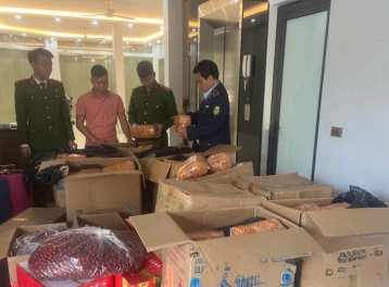 Ninh Bình: Thu giữ 3,5 tạ đông trùng hạ thảo và táo đỏ không rõ nguồn gốc