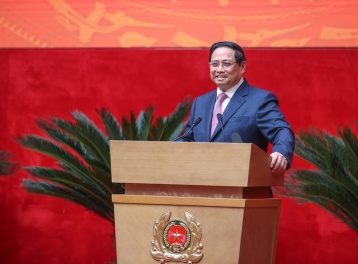 Thủ tướng nêu vai trò '3 tiên phong', '3 gương mẫu' của lực lượng công an nhân dân