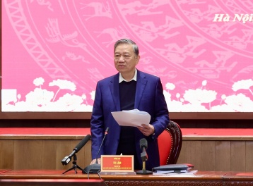 Tổng Bí thư Tô Lâm làm việc với Ban Thường vụ Thành ủy Hà Nội về quy hoạch Thủ đô tầm nhìn 100 năm