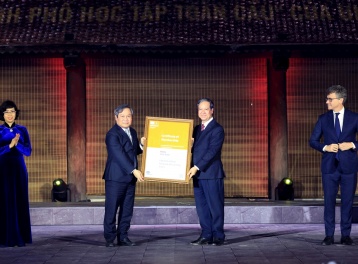 Hà Nội đón nhận danh hiệu 'Thành phố học tập toàn cầu' của UNESCO