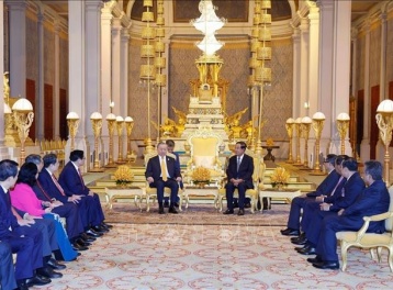 Tổng Bí thư Tô Lâm bắt đầu chuyến thăm cấp Nhà nước tới Vương quốc Campuchia