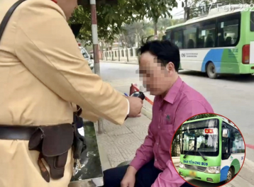 Mùng 1 Tết, nhiều người vi phạm nồng độ cồn, có cả tài xế xe buýt