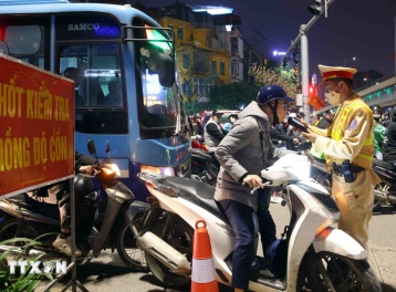 Hơn 5 nghìn phương tiện vi phạm giao thông trong ngày mùng 2 Tết