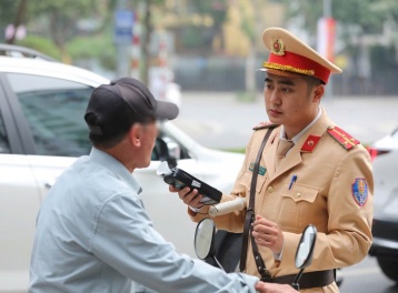 2 ngày Tết, xử phạt hơn 2.800 trường hợp vi phạm nồng độ cồn