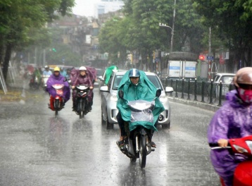 Thời tiết ngày 26/2: Mưa dông nhiều nơi trên cả nước