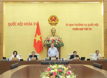 Sáng nay, khai mạc Phiên họp thứ 55 của Ủy ban Thường vụ Quốc hội