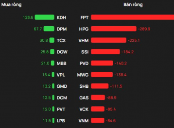 Cổ phiếu dầu khí bị bán tháo, khối ngoại xả ròng kỷ lục hơn 3.200 tỷ đồng