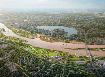 Hà Nội đền bù đất cao gấp đôi bảng giá đất dự án Trục đại lộ sông Hồng