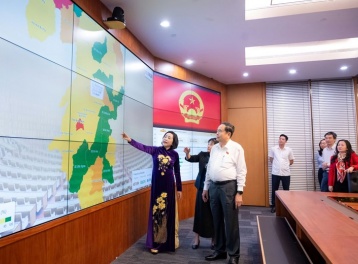 Chủ tịch Quốc hội: Kỳ bầu cử thể hiện rõ bước tiến trong chuyển đổi số