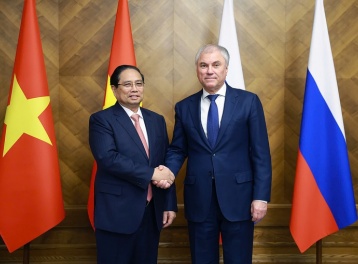 Chủ tịch Duma Quốc gia Nga: Hết sức ủng hộ thỏa thuận xây dựng nhà máy điện hạt nhân Ninh Thuận 1