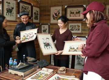 Triển lãm tranh dân gian Việt Nam - tôn vinh di sản truyền thống