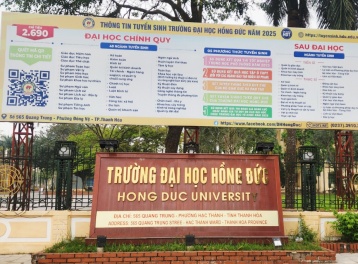 Thanh Hóa phê duyệt sáp nhập Trường Đại học Văn hóa, Thể thao và Du lịch vào Đại học Hồng Đức