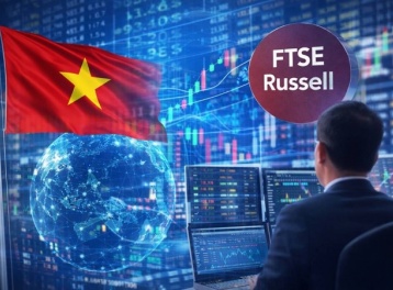 FTSE Russell nâng hạng thị trường chứng khoán Việt Nam vào tháng 9/2026
