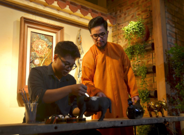 “Dòng chảy sơn mài Việt” tại phố cổ: Đánh thức di sản, kết nối sáng tạo đương đại