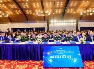 ĐHĐCĐ 2026 Ngân hàng Quân đội (MBB): MB hướng đến trở thành ngân hàng tốp 1 về khách hàng, giao dịch