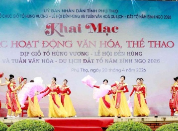 Chuỗi hoạt động văn hóa, thể thao đặc sắc dịp Lễ hội Đền Hùng 2026
