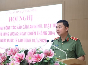 Công an Quảng Ninh: Bảo đảm an ninh, trật tự lễ 30/4 và Carnaval Hạ Long 2026