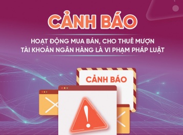 Cảnh báo tình trạng mua bán, cho thuê tài khoản ngân hàng