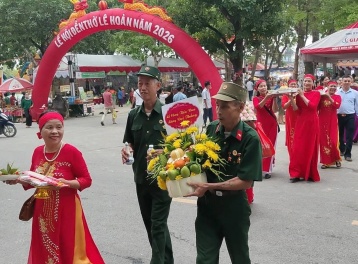 Lễ hội đền thờ Lê Hoàn: Nơi phô diễn sự sáng tạo các sản phẩm làng nghề truyền thống