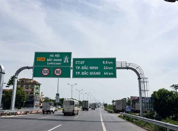 Đề xuất mở rộng đường Hà Nội - Bắc Giang thành cao tốc 8 làn xe