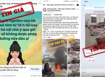 Hành vi cung cấp, chia sẻ tin giả có thể bị phạt đến 50 triệu đồng 