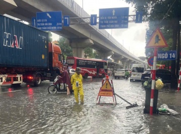 Hà Nội xây dựng Đề án xử lý úng ngập khu vực nội thành