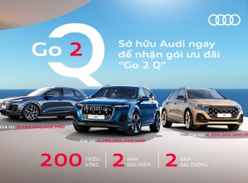 Audi ưu đãi khuyến mại giảm giá lên đến 200 triệu đồng