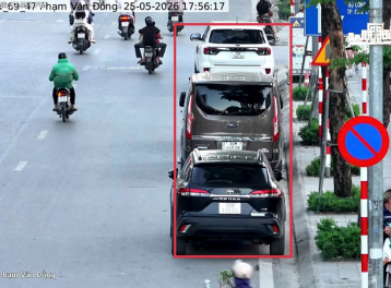 Công an Hà Nội thí điểm dùng UAV giám sát trật tự đô thị