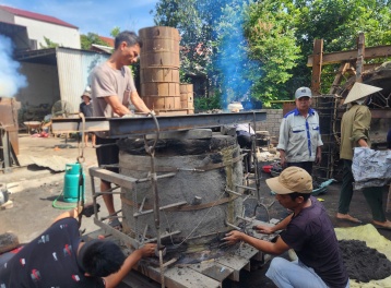 Thanh Hóa: Đúc trống, đại pháo thần công bằng đồng tặng tỉnh Quảng Trị