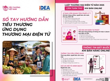 Ra mắt Sổ tay hướng dẫn tiểu thương ứng dụng thương mại điện tử 2026