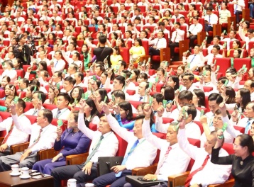 Khai mạc phiên thứ nhất Đại hội đại biểu toàn quốc Hội Nông dân Việt Nam lần thứ IX