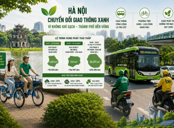 Doanh nghiệp đồng hành cùng thành phố Hà Nội trong chuyển đổi giao thông xanh