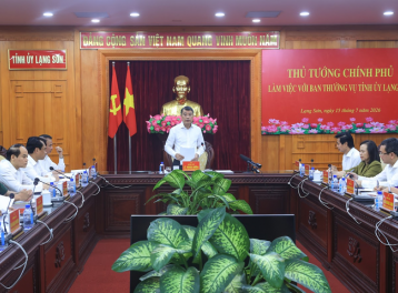 Thủ tướng yêu cầu Lạng Sơn phải đạt mức tăng trưởng trên 13% trong 6 tháng cuối năm