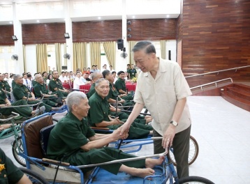 Tổng Bí thư, Chủ tịch nước Tô Lâm: Tri ân người có công là thước đo tính nhân văn của chế độ