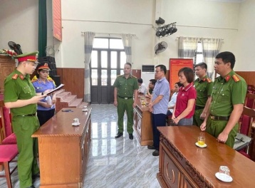 Sai phạm quản lý nguồn thu đất đai, 4 cựu cán bộ xã bị khởi tố