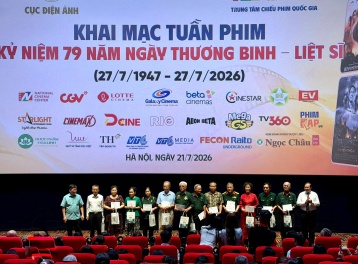 Khai mạc Tuần phim Kỷ niệm 79 năm Ngày Thương binh - Liệt sĩ 27/7
