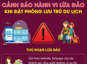 Ninh Bình: Cảnh báo bẫy lừa đảo đặt phòng khách sạn trực tuyến trên mạng xã hội