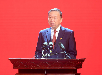 Tổng Bí thư, Chủ tịch nước Tô Lâm phát biểu tại Đại hội toàn quốc Hội Chữ thập đỏ Việt Nam