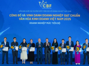 Khởi động chương trình xét chọn “Doanh nghiệp đạt chuẩn văn hóa kinh doanh Việt Nam” năm 2026