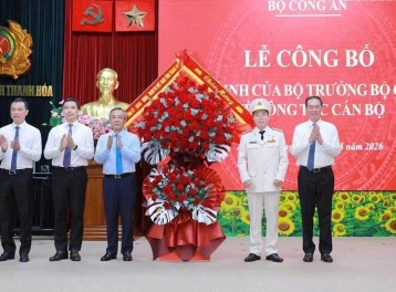 Công an tỉnh Thanh Hóa có tân giám đốc