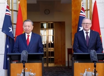 Tuyên bố chung về làm sâu sắc quan hệ Đối tác chiến lược toàn diện Việt Nam – Australia