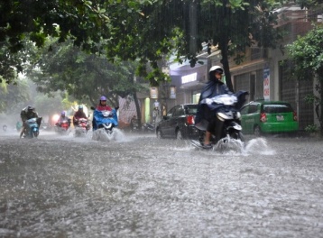 Dự báo thời tiết ngày 19/8: Bắc Bộ và Trung Bộ có mưa lớn diện rộng