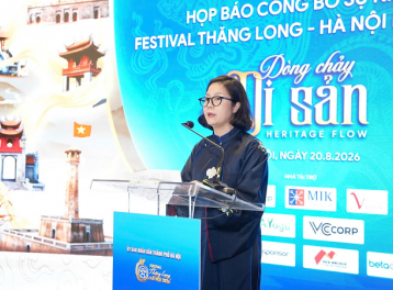 Festival Thăng Long - Hà Nội 2026: Kết nối di sản, nghệ thuật và sáng tạo trong 'dòng chảy di sản'