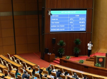 Quốc hội thông qua Nghị quyết về việc thành lập thành phố Quảng Ninh
