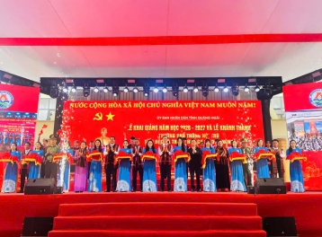 Quảng Ngãi: Khánh thành 4 trường Phổ thông nội trú Tiểu học và Trung học cơ sở biên giới
