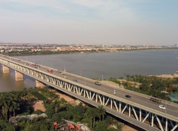 Hà Nội điều chỉnh giao thông qua cầu Thăng Long từ ngày 15/9