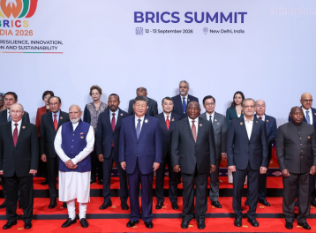 Thủ tướng Lê Minh Hưng cùng nhiều nguyên thủ dự Hội nghị thượng đỉnh BRICS tại Ấn Độ