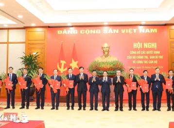 Bộ Chính trị, Ban Bí thư công bố loạt quyết định về công tác cán bộ
